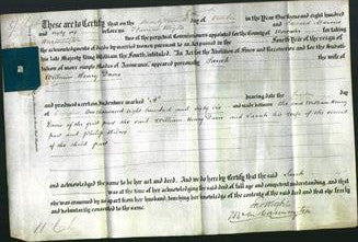 Deed by Married Women - Sarah Davis-Original Ancestry