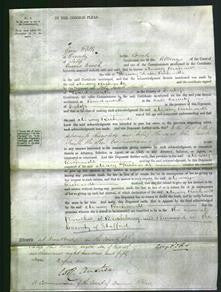 Court of Common Pleas - Mary Richards-Original Ancestry