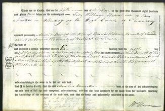 Deed by Married Women - Amelia Bennett-Original Ancestry
