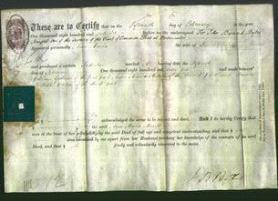 Deed by Married Women - Anne Maria Morris-Original Ancestry