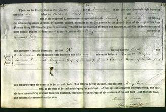 Deed by Married Women - Mary Price-Original Ancestry