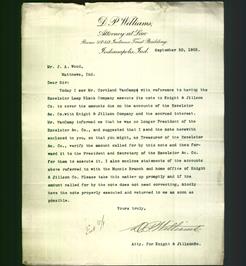 Letterhead - D.P. Williams