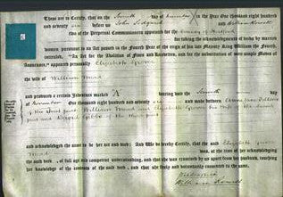 Deed by Married Women - Elizabeth Grover Mead-Original Ancestry