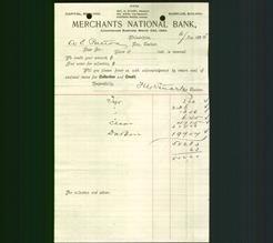 Bank Letterhead - Merchants National Bank