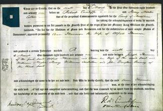 Deed by Married Women - Ann Stevenson-Original Ancestry