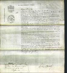 Court of Common Pleas - Maria Blomberg-Original Ancestry