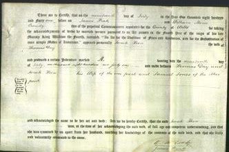 Deed by Married Women - Sarah Keen Day-Original Ancestry