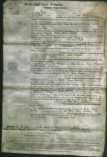 Court of Common Pleas - Margaret Taylor, Anne Tunstall and Alice Mary Jackson-Original Ancestry