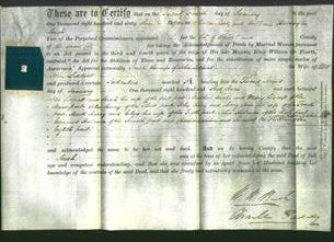 Deed by Married Women - Sarah Liddiall-Original Ancestry