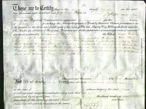 Deed by Married Women - Susanna Bates-Original Ancestry