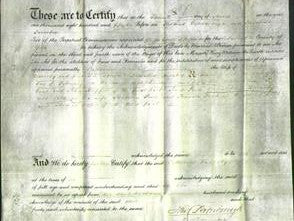 Deed by Married Women - Catherine Barroby-Original Ancestry