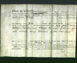 Deed by Married Women - Thirza Handley-Original Ancestry
