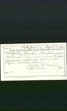 Wakefield, Massachusetts Payment Voucher - Reuben Sanborn