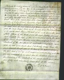 Deed by Married Women - Elizabeth Brough-Original Ancestry