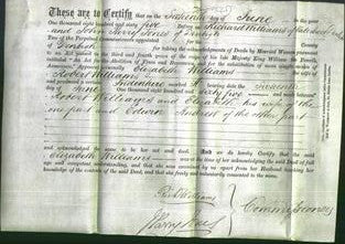 Deed by Married Women - Elizabeth Williams-Original Ancestry