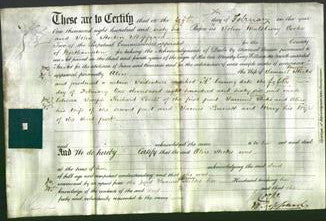 Deed by Married Women - Alice Hicks-Original Ancestry