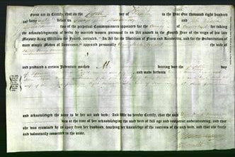 Deed by Married Women - Eliza Minto Howard-Original Ancestry
