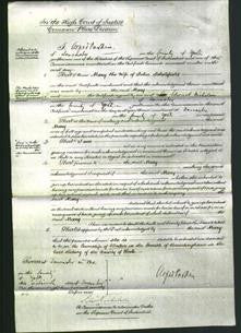 Court of Common Pleas - Mary Scholefield-Original Ancestry