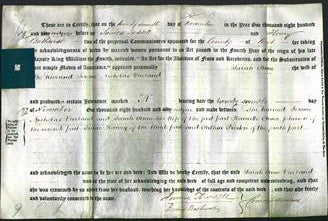 Deed by Married Women - Sarah Anne Ulieland-Original Ancestry