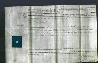 Deed by Married Women - Sarah Backhurst-Original Ancestry