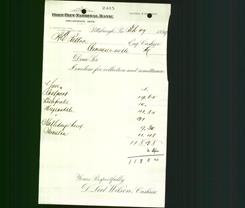 Bank Letterhead - Fort Pitt National Bank