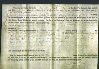Deed by Married Women - Ann Wood-Original Ancestry