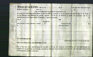 Deed by Married Women - Elizabeth Holt-Original Ancestry