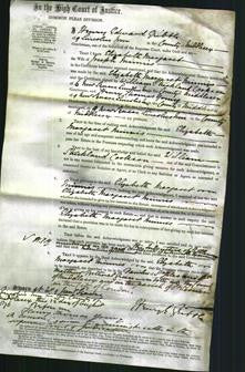 Court of Common Pleas - Elizabeth Margaret Minnis-Original Ancestry