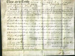 Deed by Married Women - Rachel Hanbury-Original Ancestry