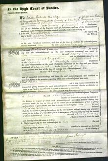 Court of Common Pleas -Mary Evans