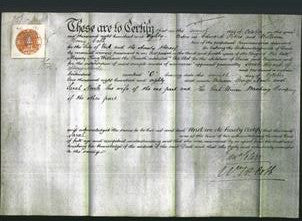 Deed by Married Women - Sarah Nevile-Original Ancestry