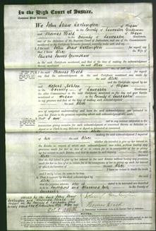 Court of Common Pleas - Alice Grimshaw-Original Ancestry