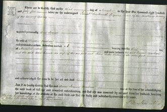 Deed by Married Women - Anne Joanna MacBean-Original Ancestry