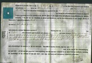 Deed by Married Women - Sarah Brook Greaves-Original Ancestry