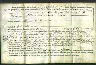 Deed by Married Women - Elizabeth Miranda Newman-Original Ancestry