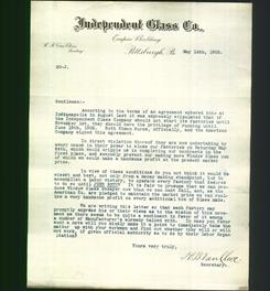Letterhead - Independent Glass Co.