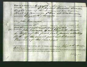 Deed by Married Women - Elizabeth Miranda Newman-Original Ancestry
