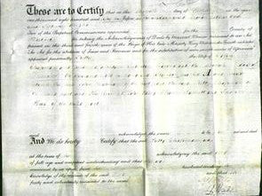 Deed by Married Women - Kitty Chapman-Original Ancestry