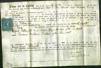 Deed by Married Women - Anna Eliza Pettingill-Original Ancestry