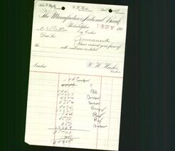 Bank Letterhead - Manufacturers National Bank