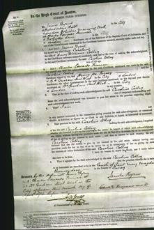 Court of Common Pleas - Caroline Colley-Original Ancestry