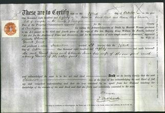 Deed by Married Women - Eleanor Jones-Original Ancestry