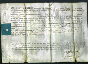 Deed by Married Women - Ann Savage-Original Ancestry