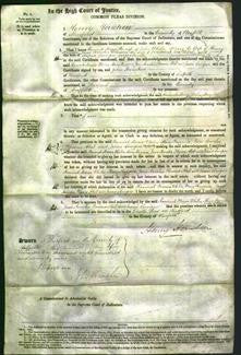 Court of Common Pleas - Hannah Whiles, Mary Huggins, Jane Amelia Flowers Abel and Jessie Simper-Original Ancestry