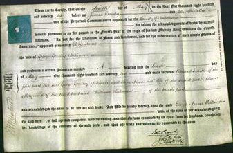 Deed by Married Women - Eliza Anne Wilkinson-Original Ancestry