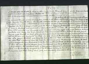 Court of Common Pleas - Rachel Cooper, Jane Butterworth and Mary Hibbert-Original Ancestry