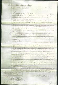 Court of Common Pleas - Elizabeth Pickering and Mary Ann Howarth-Original Ancestry