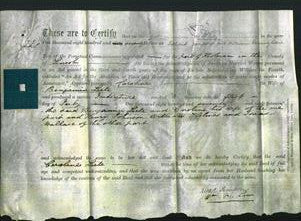 Deed by Married Women - Caroline Leete-Original Ancestry