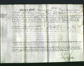 Deed by Married Women - Fanny Mary Ann Roxby and Hannah Warter-Original Ancestry