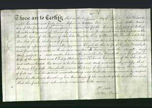 Deed by Married Women - Elizabeth Marshall-Original Ancestry